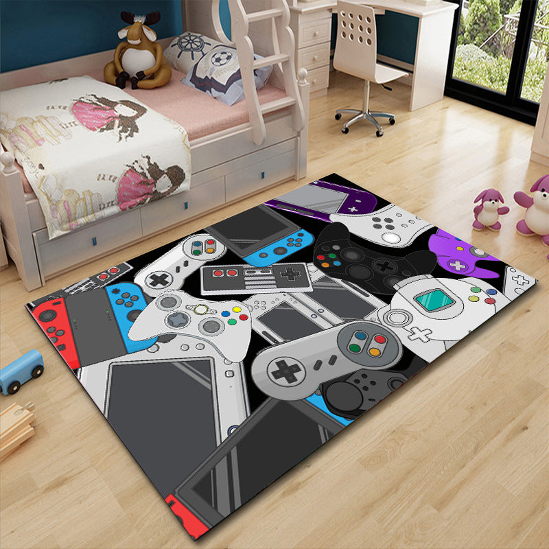 Video Game Carpet Floor Mat Game Console Living Room Bedroom Carpet
