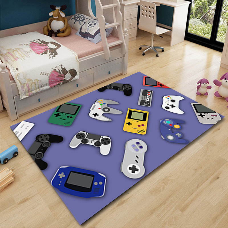 Video Game Carpet Floor Mat Game Console Living Room Bedroom Carpet