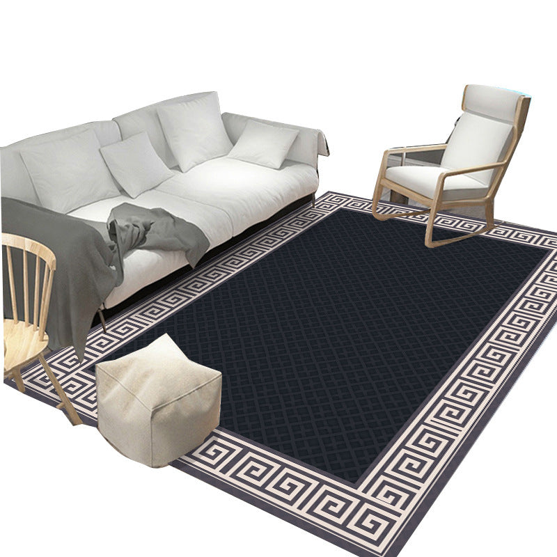 New Bedroom Floor Mat Crystal Velvet Carpet