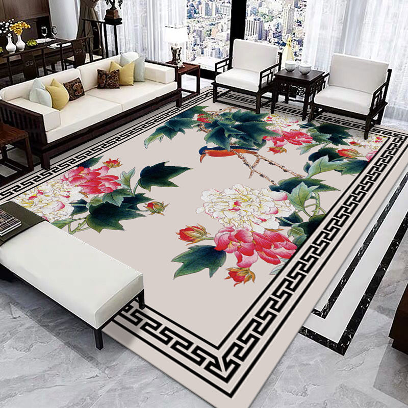 Chinese Style Carpet For Household Bedroom