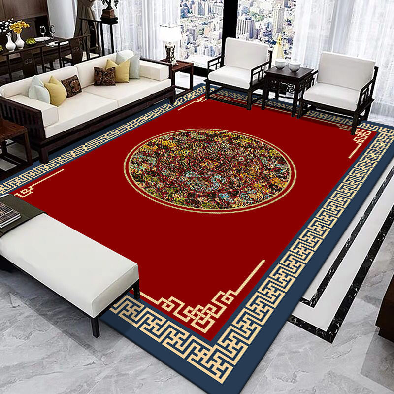 Chinese Style Carpet For Household Bedroom