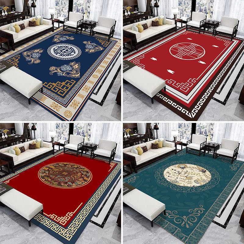 Chinese Style Carpet For Household Bedroom