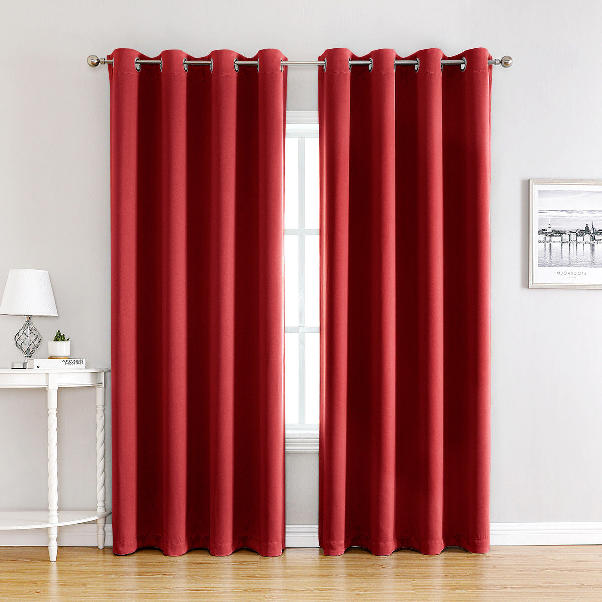 Modern Simple High Precision Shading Ready-made Curtain
